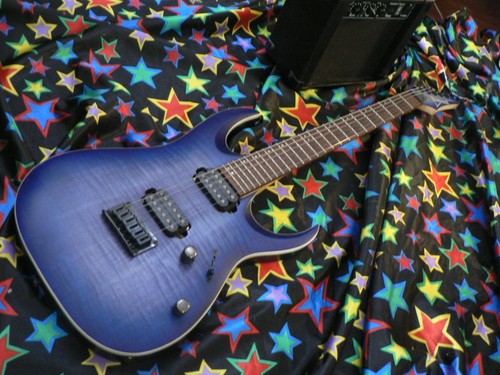 Superb ibanez rga - ibanez, blue