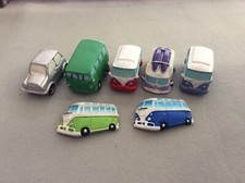 VW T2 CAMPER CERAMIC CLASSIC VW VOLKSWAGEN CAMPERVAN MICROBUS TOY COLLECTION