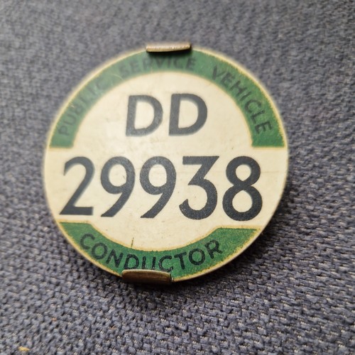 Vintage psv bus conductor - vintage,