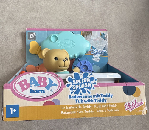 Baby born splish splash tub - baby,