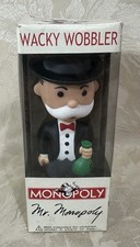 Funko Wacky Wobbler Bobblehead - Mr. Monopoly - Boxed - 2004 Original - RARE