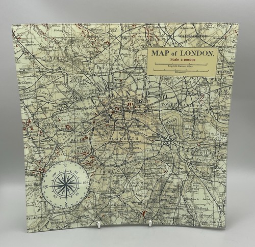 Vintage map london a - map,