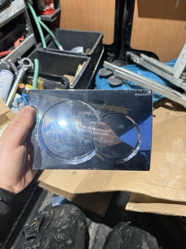 Geberit flush plate chrome - geberit,