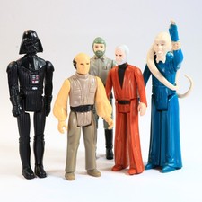 Original 70s 80s Vintage Star Wars Kenner Action Figures Lot of 5