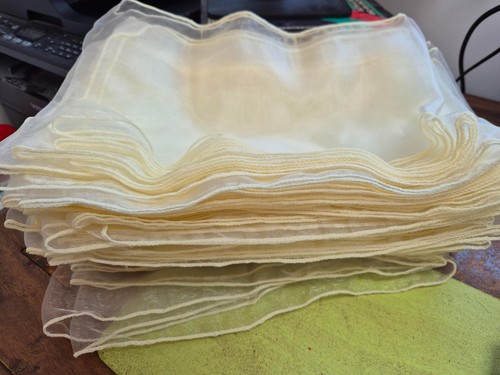 Cream chair sashes - 49, used