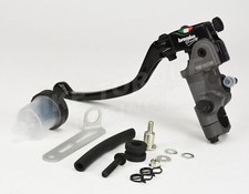 Brembo 16mm Clutch Radial Master Cylinder + Clear Reservoir Mounting Kit