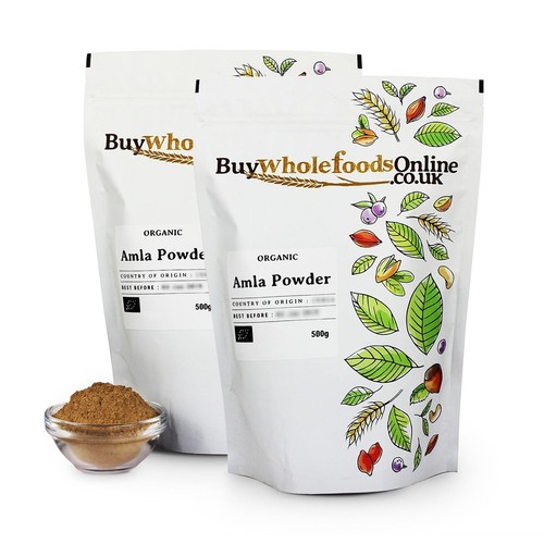 Organic amla powder 1kg bwfo - organic,