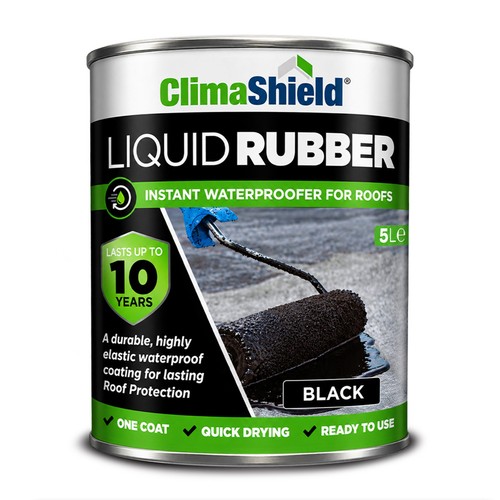 Liquid rubber roof coating - rubber,