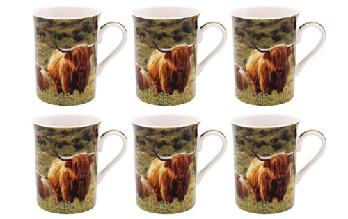 Set highland cow design - of,