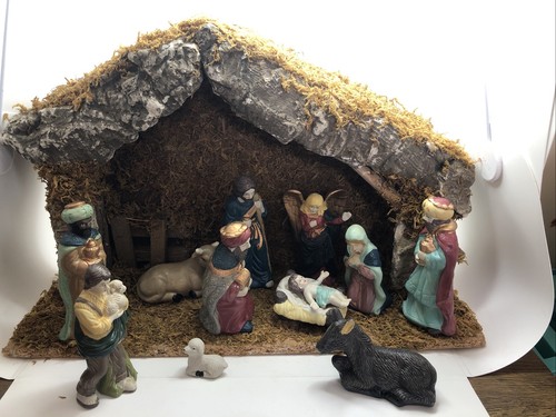 Christmas magic nativity set - magic,