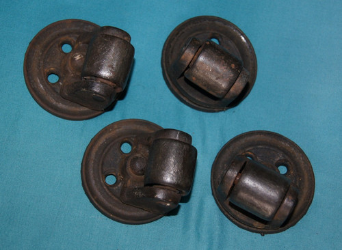 Upright piano castors ex - castors.,