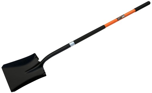 Extra long square mouth - extra, shovel