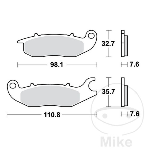 Trw standard brake pads - trw,