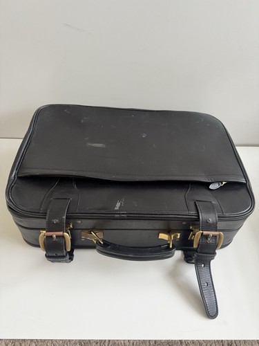 Asprey black leather vintage - asprey,
