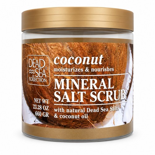 Dead sea coconut salt - coconut, body