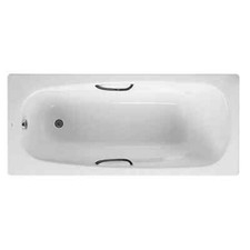 Roca Steel Twin Grip Bath