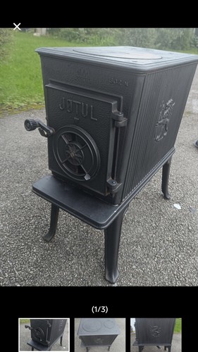 Jotul 602 black cast - 602,