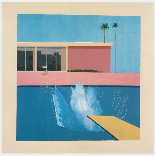 Bigger splash david hockney - david,