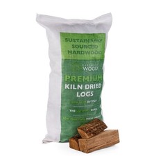Premium Kiln Dried Hardwood Logs, 60 Litre Boot Bag, 18kg - Certainly Wood