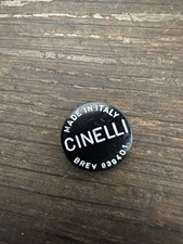 Vintage Style Cinelli 1R Stem Face Plate logo inseret Plug NEW EARLY VERSION