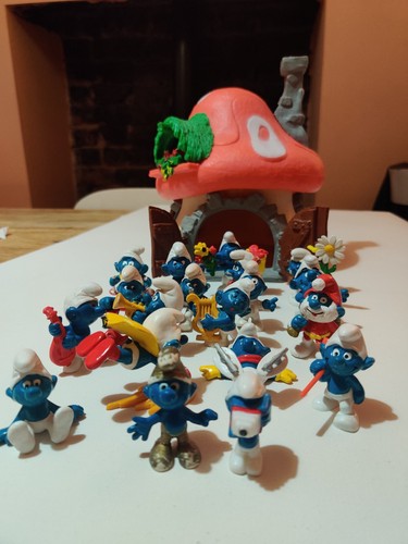 Vintage bundle smurfs - of, 19
