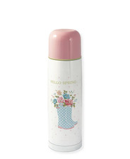 Greengate pretty Hello Spring Thermos Flask NEW RRP £26 discontinued