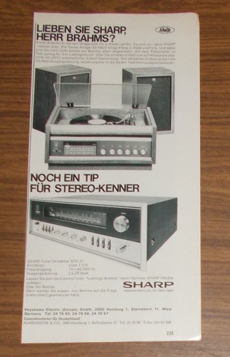 Rare advertising vintage sharp - rare,