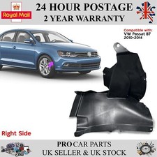 Inner Wheel Arch Cover Liner Front Right for VW Passat B7 2010 - 2014 3AA805912A