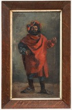 J. Somerville - 1884 Oil, Falstaff.