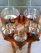 Vintage Set Of 5 French