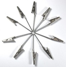 Alligator Photo Clip Memo Card Picture Holder With Steel Wire - Choice of Size