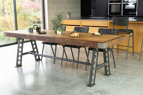Butchers block dining table - butchers,