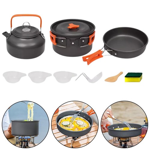 Portable camping cookware - camping,