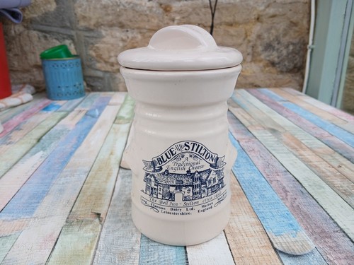 London pottery blue stilton - pottery,