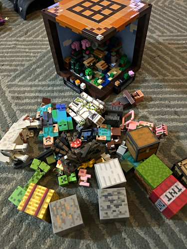 Lego minecraft bulk lot - minecraft,