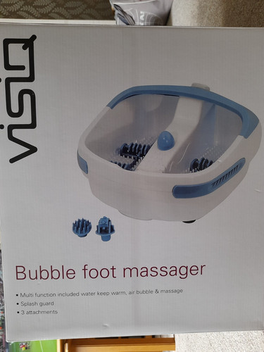 Visiq bubble foot spa - foot,