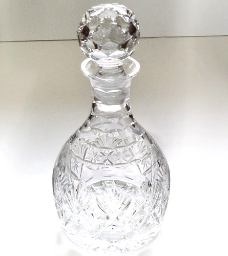 Georgian crystal tutbury cut - crystal,