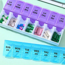 Weekly Daily Pill Box