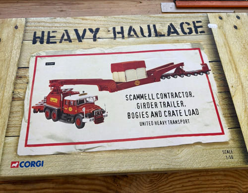 Corgi heavy haulage scammell - corgi,