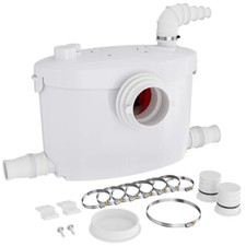 4-in-1 Macerator Waste Pump | 550W | Toilet, Shower, Bath & Sink Compatible