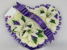 Heart Shaped Silk Artificial