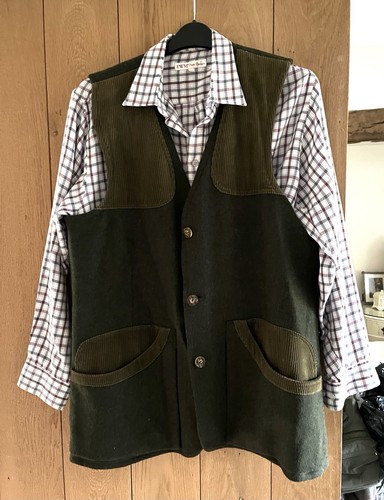 Hucclecote men loden gilet - hucclecote,