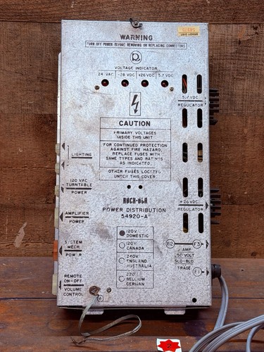 Rock ola 54920 power - 54920-a,