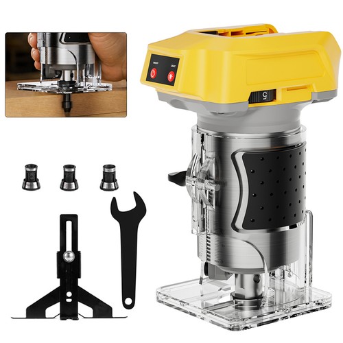 Cordless compact router - cordless, for
