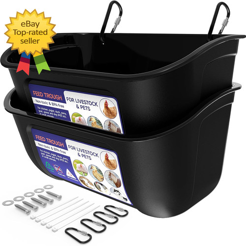 Chicken feeder waterer pack - 2,