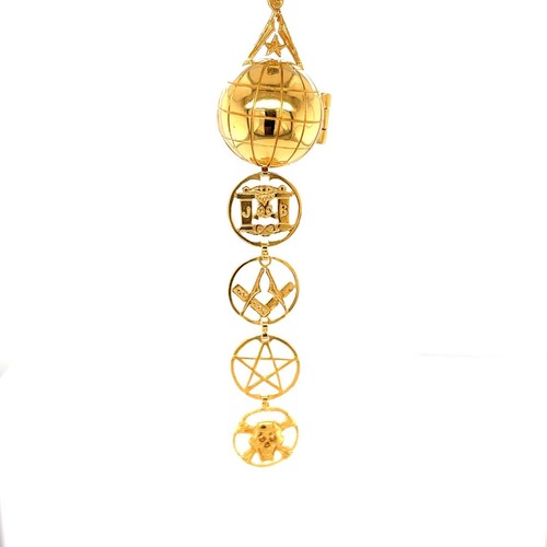 Masonic folding ladder - ,