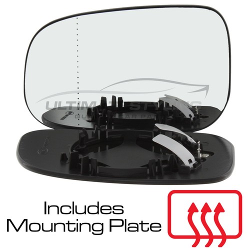 Wing mirror glass volvo v50 - glass,