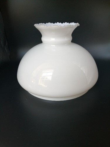 Vintage white milk glass - white,