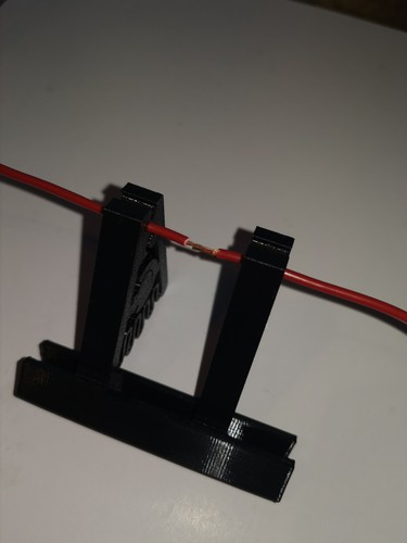 Printed soldering aid - printed,