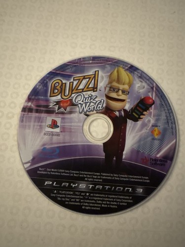 Buzz quiz world ps3 pal - buzz,